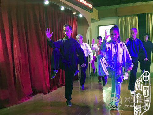 上海崇明戴迪養生基地舉行中華武藝展示活動