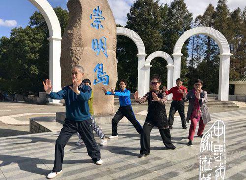 上海崇明戴迪養生基地舉行中華武藝展示活動