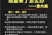 養生:自然災害還來了，我們該如何自救