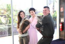 孫儷“養(yǎng)生”重游悉尼 靚麗活潑盡展春天氣息