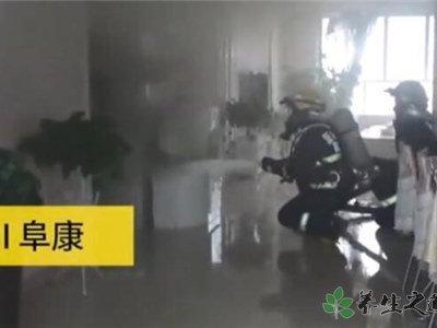 家中起火女童報警 火災逃生誤區