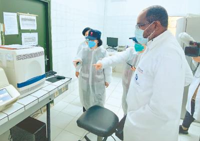 中國站在馳援非洲戰疫最前線