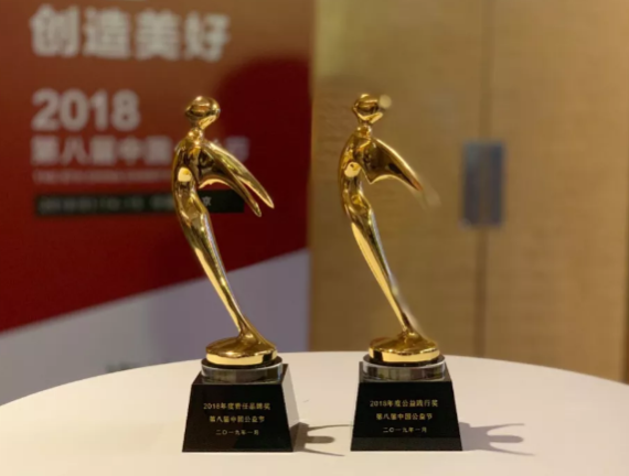 #第八屆中國公益節#上海藝星祝賀Yestar藝星連續4年再獲“責任品牌獎”