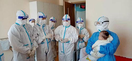 辛丑牛年倒計時致敬堅守戰“疫”一線的最美逆行者