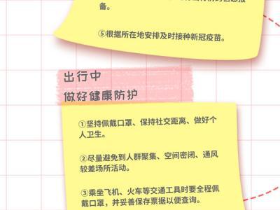 “五一”假期出行莫忘“防疫”這份攻略請收好