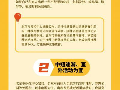 秋高氣爽外出游玩，牢記這些防護原則