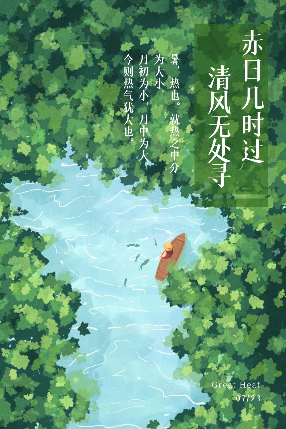 今日大暑宜靜心賞荷