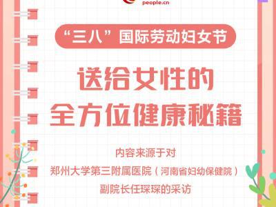 “三八”國際勞動婦女節送給女性的全方位健康秘籍