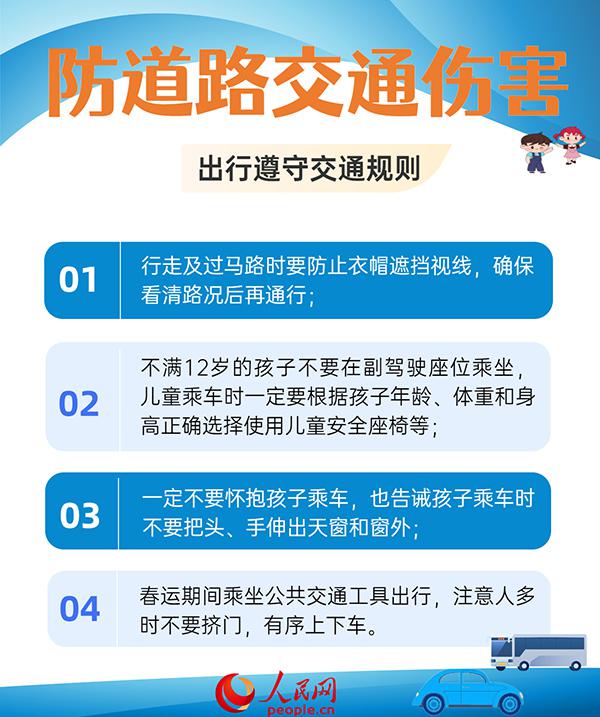 平安過春節 “6招”防范兒童意外傷害