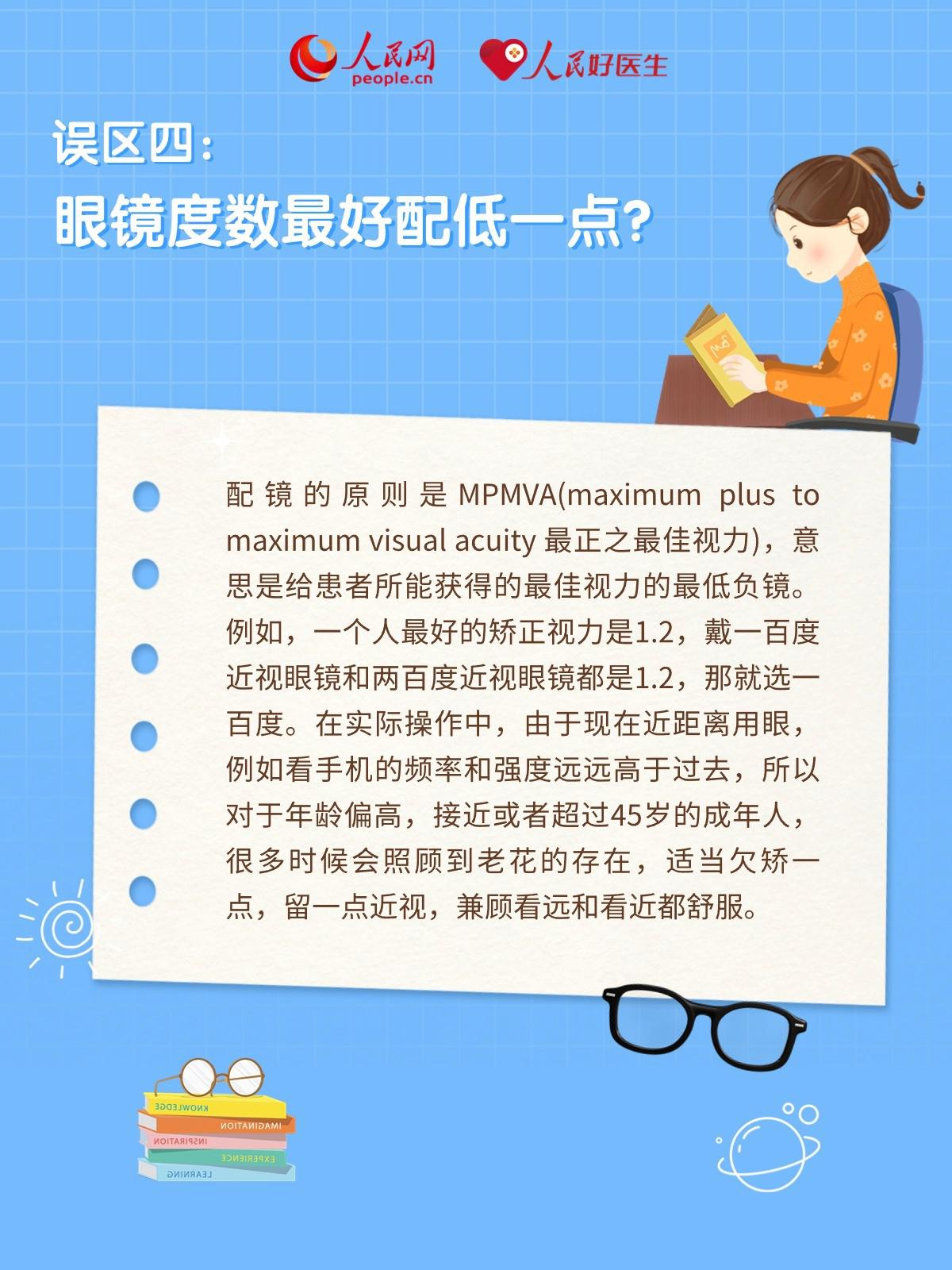近視的常見8個誤區，你中了幾條？