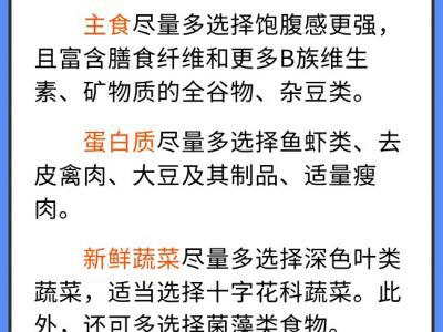 這份指南請收好 假期不變“小胖墩”