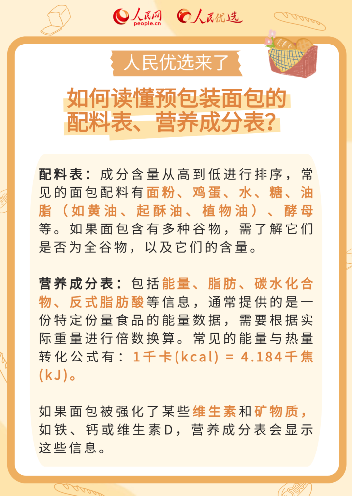 如何讀懂面包配料表？這份面包挑選指南請收好