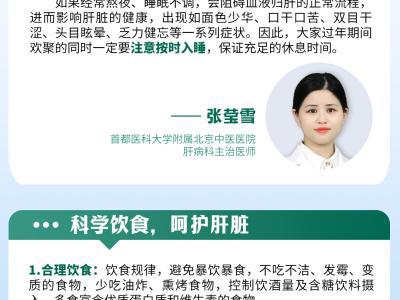 春節期間要養肝，守護健康過好年！