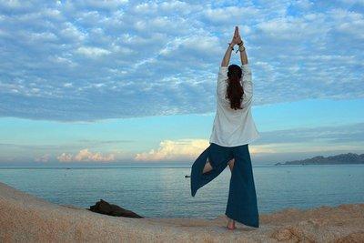 戶外瑜伽的方法以及對身體的好處