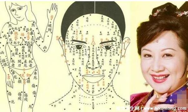 女人身上最好的16痣圖解大全，屁股有痣最富貴(位置與命運)