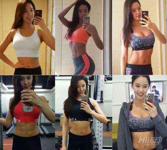 韓國健身女神從減肥到塑形，如今不僅有性感好身材還有超高專業性