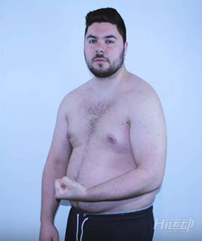 新的一年，祝你跟這個(gè)小伙一樣：減肥上癮