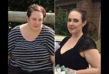 23歲媽媽用12個月克服暴飲暴食，不進健身房也瘦掉了57公斤