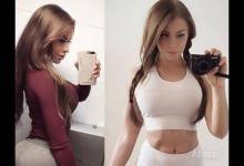 24歲女神放棄健美競技，開始健身后擁有百萬粉絲創辦自己的品牌