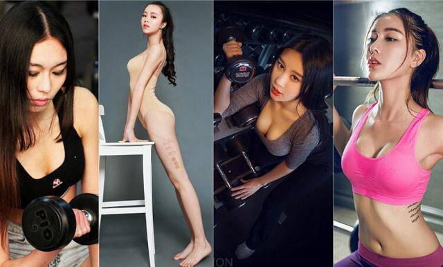 民間的健身女神 身材熱辣活力十足