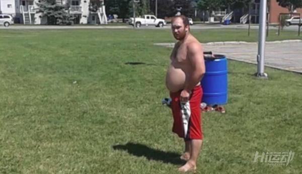 200斤的胖子還能玩跑酷？靈活到讓你懷疑眼睛