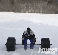健身器械自己造：廢銅爛鐵加冰塊，冬季健身燥起來！