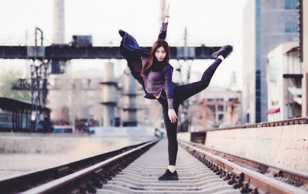 最美一字馬 藝術(shù)體操名將周捷套圖