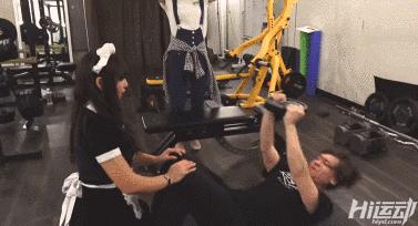 世界第一家女仆健身房！男學員沒有一個愿意偷懶