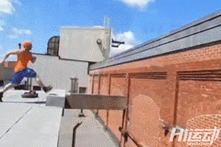 200斤的胖子還能玩跑酷？靈活到讓你懷疑眼睛