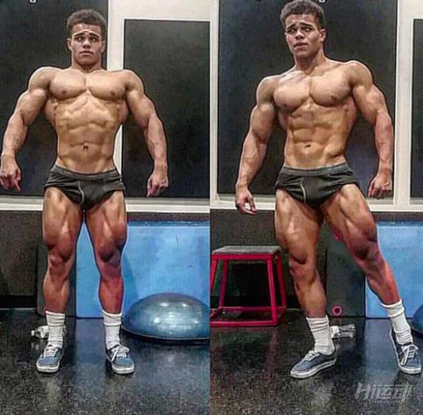 21歲小伙健身太強了：可以控制身體每一塊肌肉跳動