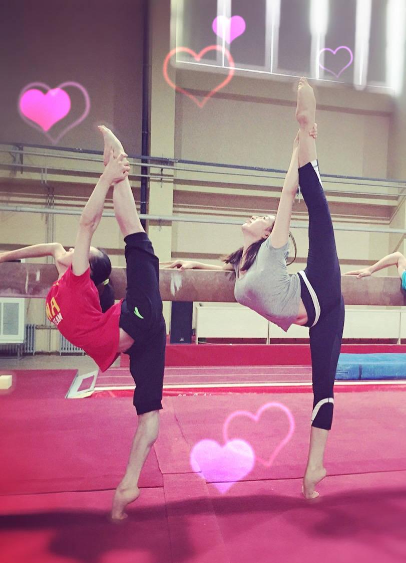 最美一字馬 藝術(shù)體操名將周捷套圖