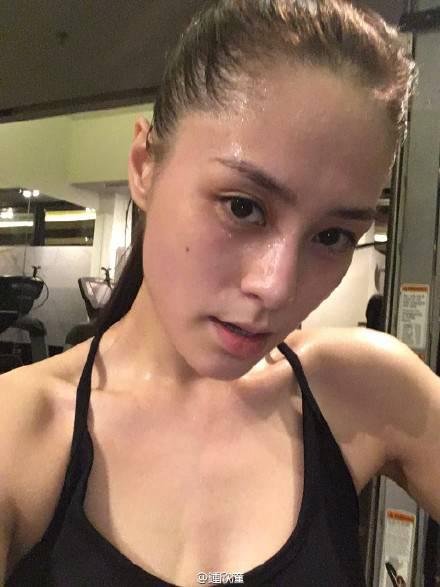 阿嬌酷愛健身 自嘲出汗比男人都多
