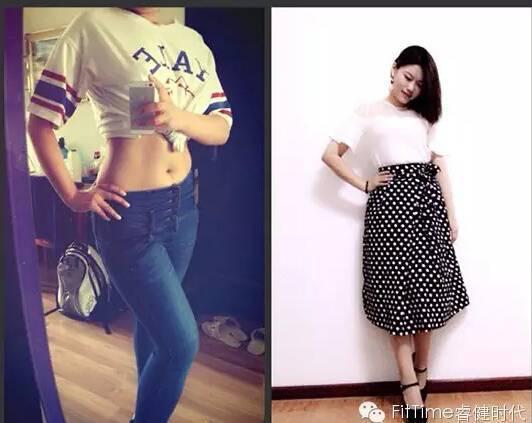 160斤大胖妹減肥44斤的健身故事