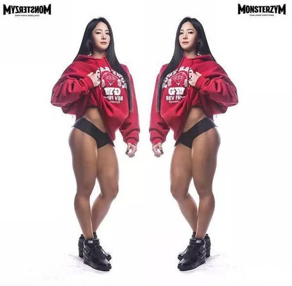 高顏值健身美女李藝琳的健身故事