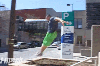 200斤的胖子還能玩跑酷？靈活到讓你懷疑眼睛