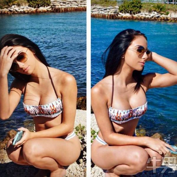 她19歲！ 完美的臀部價值百萬