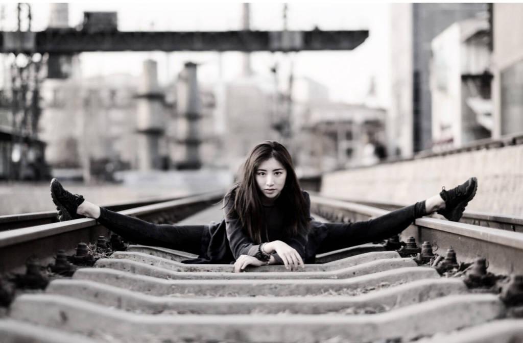 最美一字馬 藝術(shù)體操名將周捷套圖