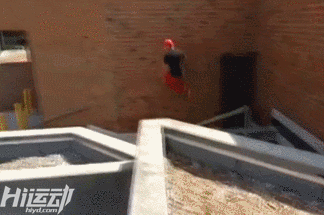 200斤的胖子還能玩跑酷？靈活到讓你懷疑眼睛