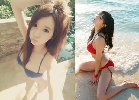 韓國頂級車模 身材完美超越明星