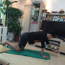 寧澤濤親身示范 教你練出完美腹肌 寧澤濤親身示范 教你練出完美腹肌