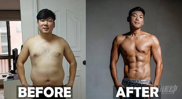 為了更好的照顧寶寶，準爸爸6個月減肥22公斤！
