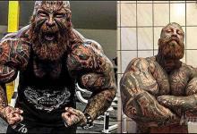 入過(guò)黑幫蹲過(guò)大獄！31歲健身逆襲成彪悍巨獸