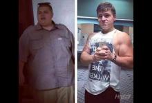 胖子成功減肥200斤，皮膚松弛也坦然面對！