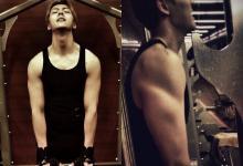 男神肌肉養(yǎng)成記 陳偉霆健身圖man爆