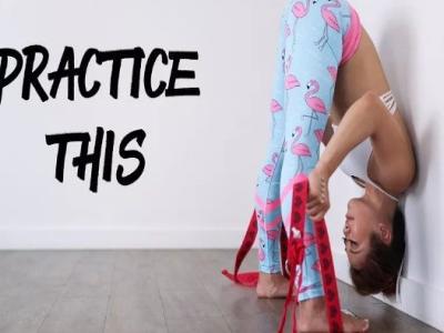 女性怎么練出好的體態(tài)？借助墻壁練瑜伽體式就能做到