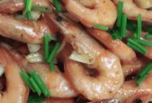 茄汁大蝦的做法-酸甜味炒菜譜