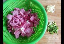 清炒木槿花的做法-家常味炒菜譜