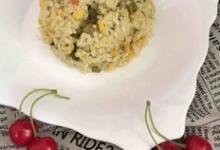 酸豆角雜蔬蛋炒飯的做法-咸鮮味炒菜譜