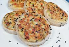 香煎洋蔥鮮肉餅的做法-蔥香味煎菜譜