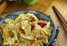 包菜肉絲炒豆絲的做法-家常味炒菜譜